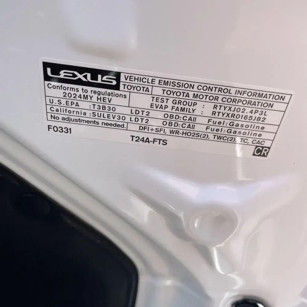 2024 Lexus RX 500h F SPORT Performance