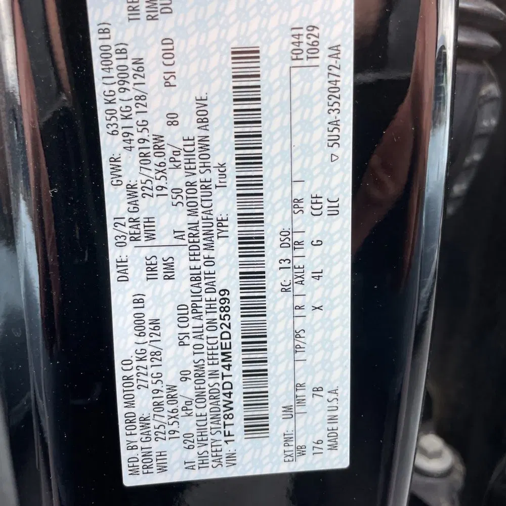 2021 Ford F-450 Super Duty Platinum