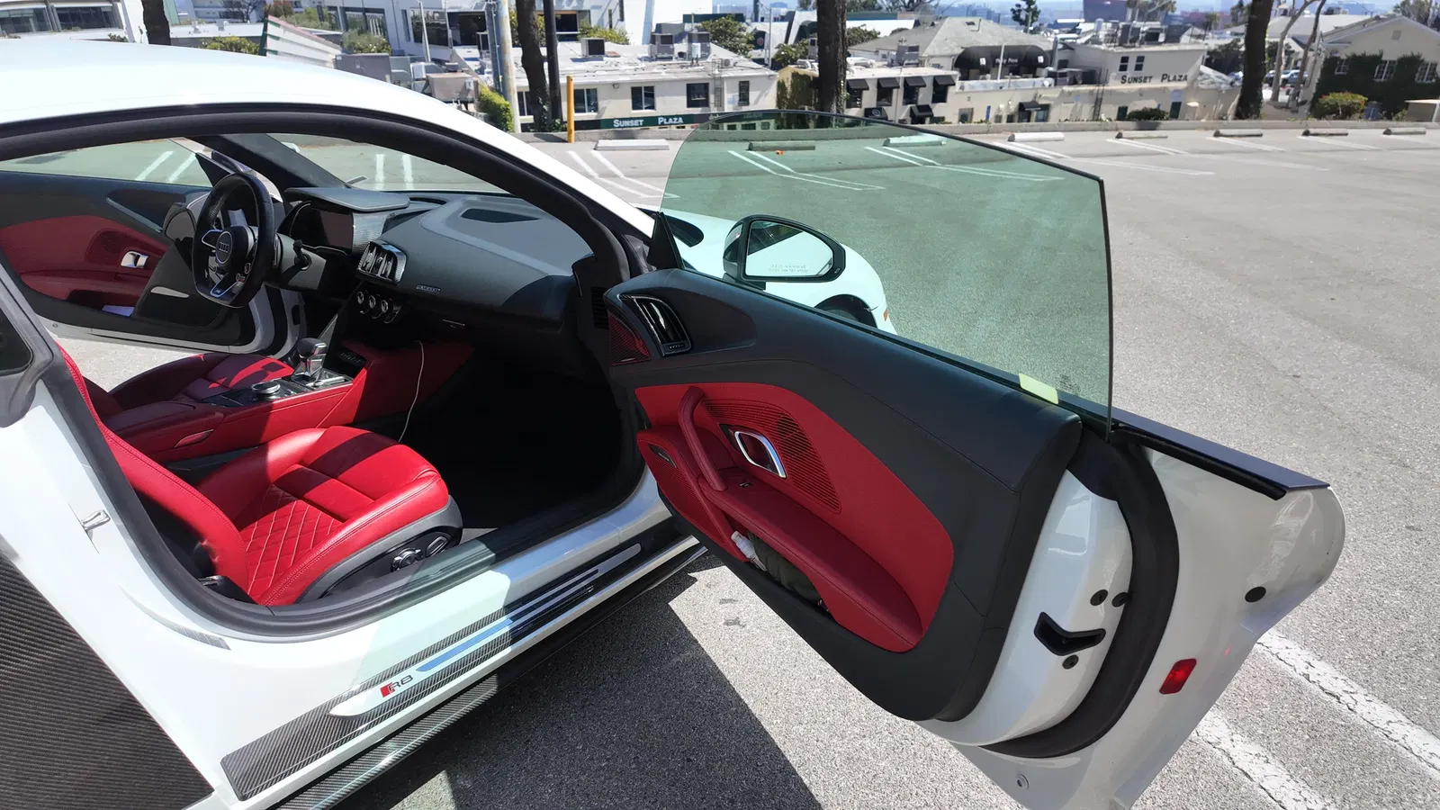 2020 Audi R8 V10 Performance Coupe - 602-hp V10, AWD, Express Red Interior, Carbon Exterior and Interior packages