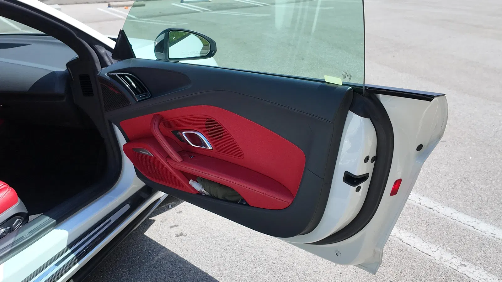 2020 Audi R8 V10 Performance Coupe - 602-hp V10, AWD, Express Red Interior, Carbon Exterior and Interior packages