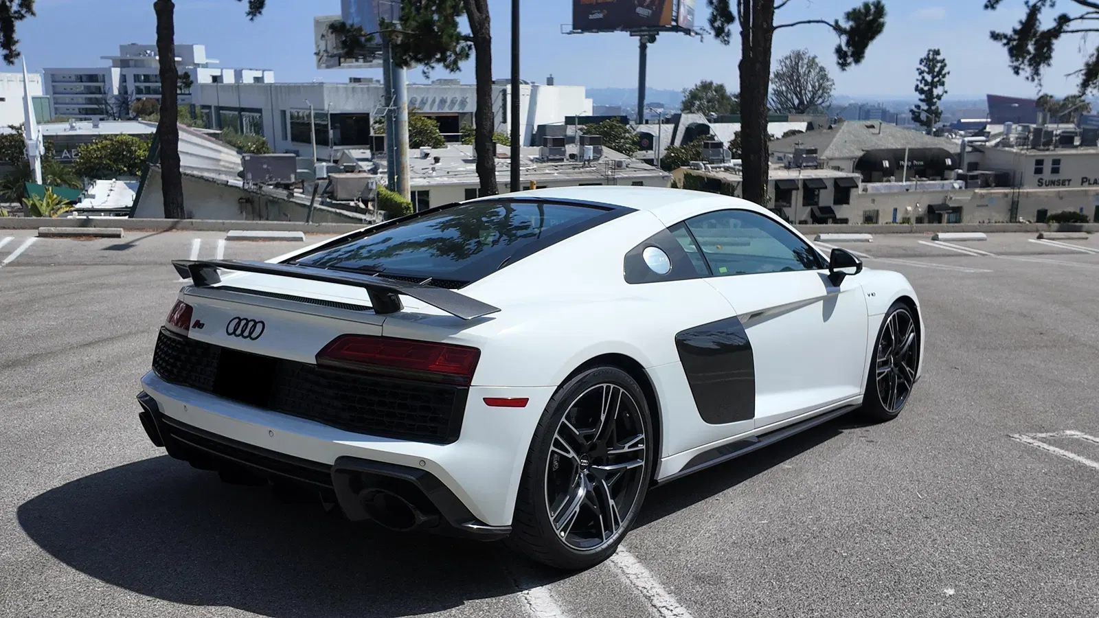 2020 Audi R8 V10 Performance Coupe - 602-hp V10, AWD, Express Red Interior, Carbon Exterior and Interior packages