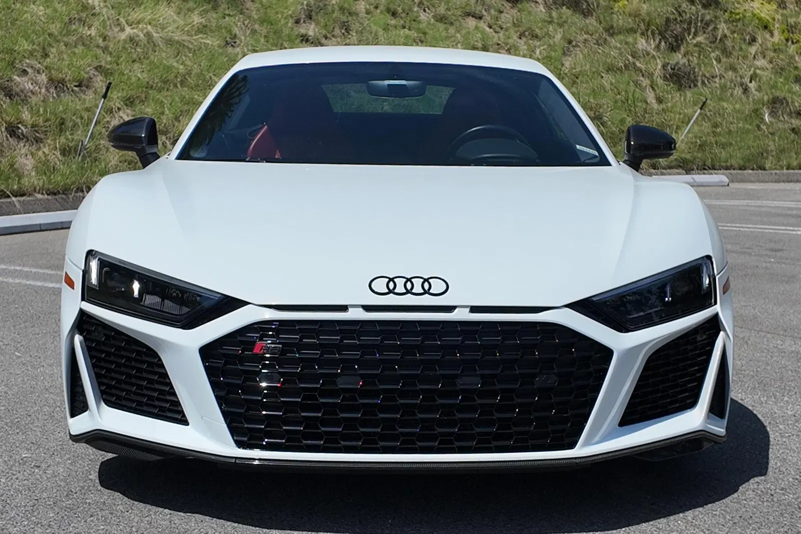 2020 Audi R8 V10 Performance Coupe - 602-hp V10, AWD, Express Red Interior, Carbon Exterior and Interior packages
