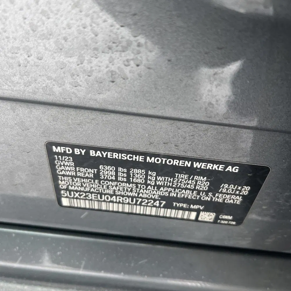 2024 BMW X5 XDrive40i