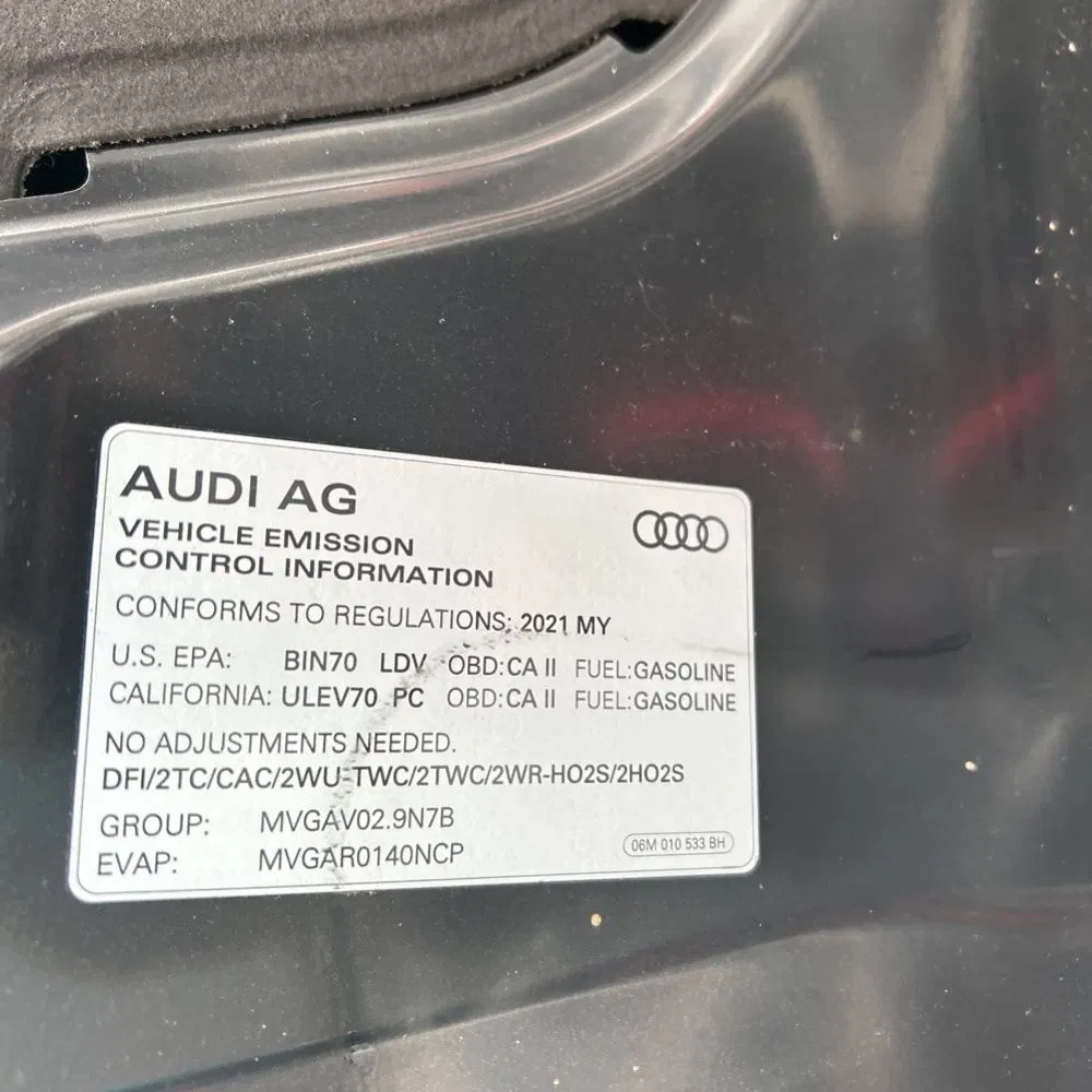 2021 Audi RS 5