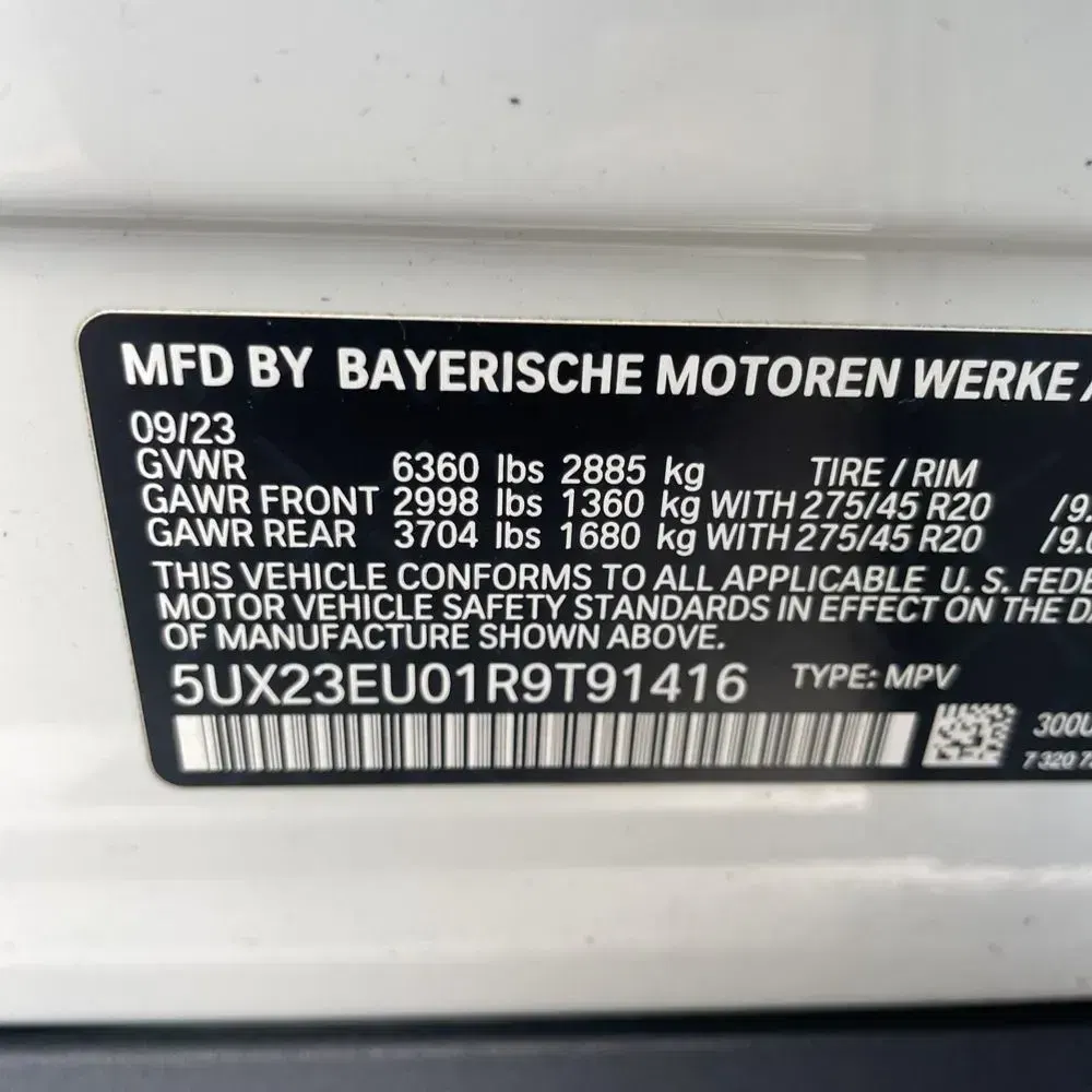 2024 BMW X5 XDrive40i