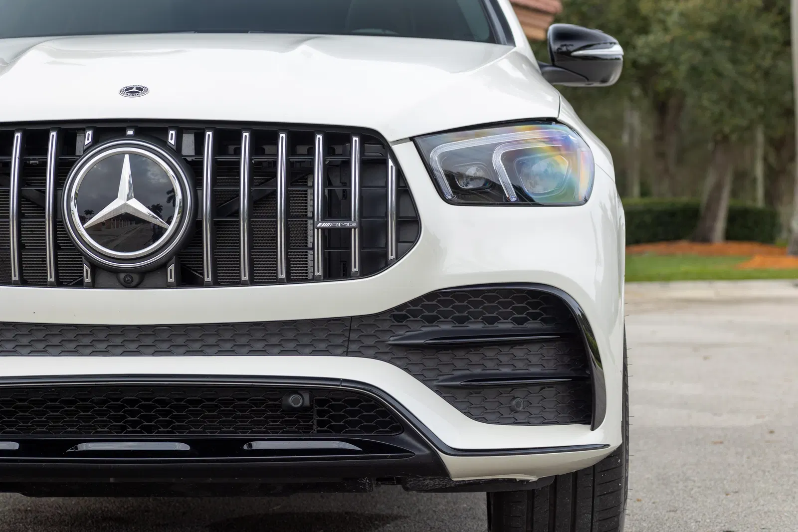 2021 Mercedes-AMG GLE53 Coupe - Designo Diamond White Metallic, Highly Equipped, Mostly Unmodified
