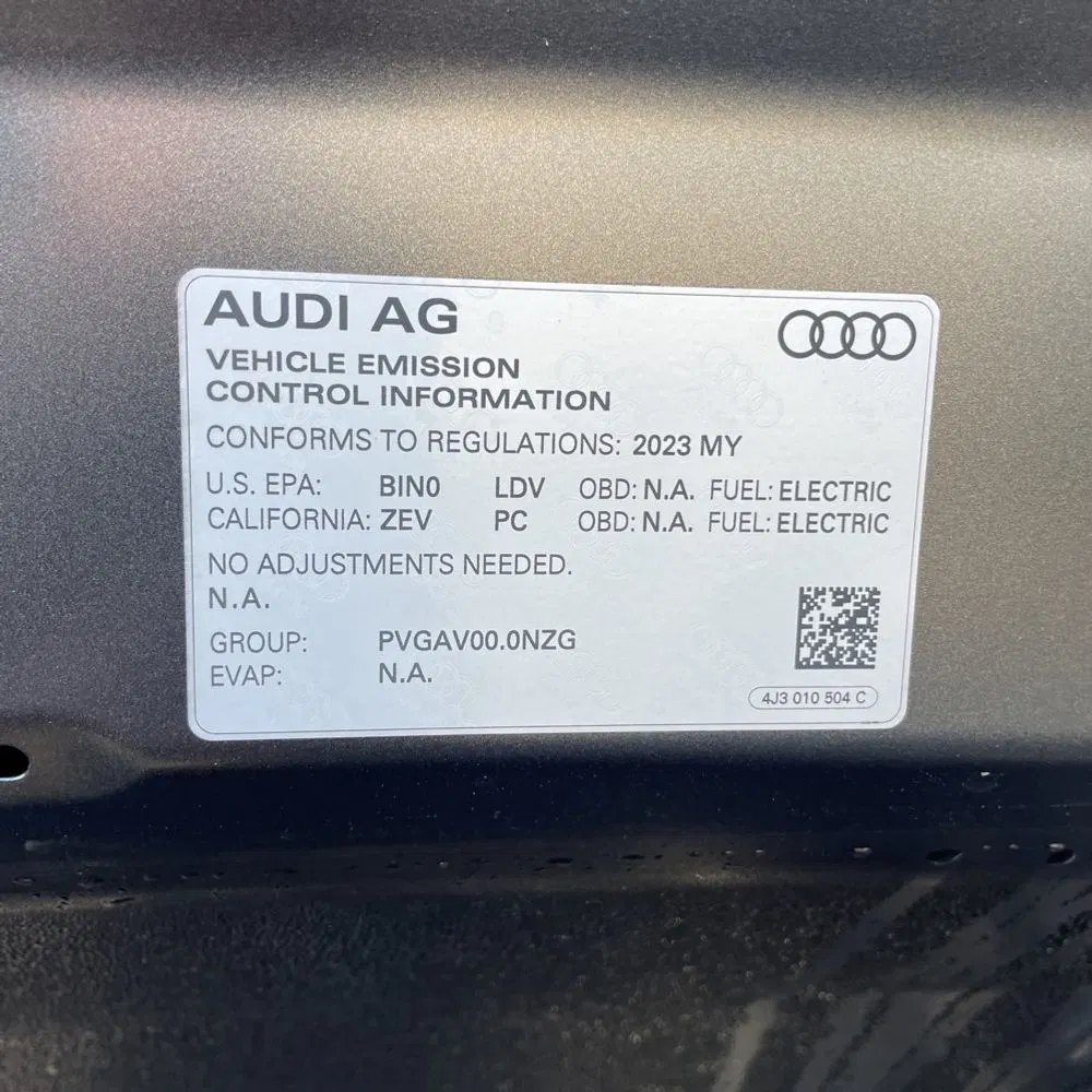 2023 Audi e-tron GT Prestige