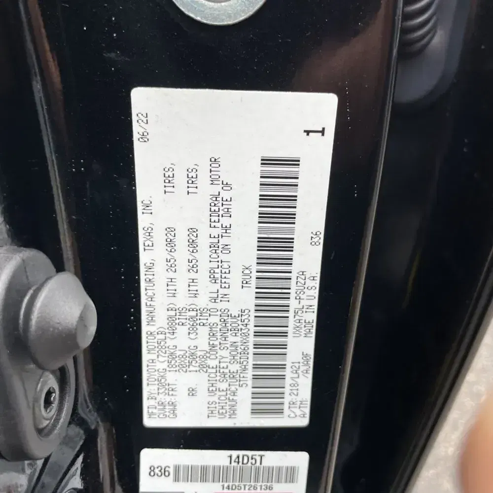 2022 Toyota Tundra Platinum