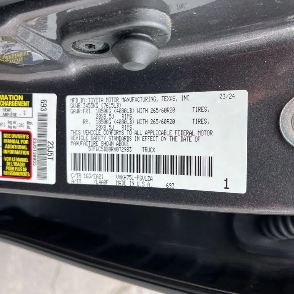 2024 Toyota Tundra Limited HV