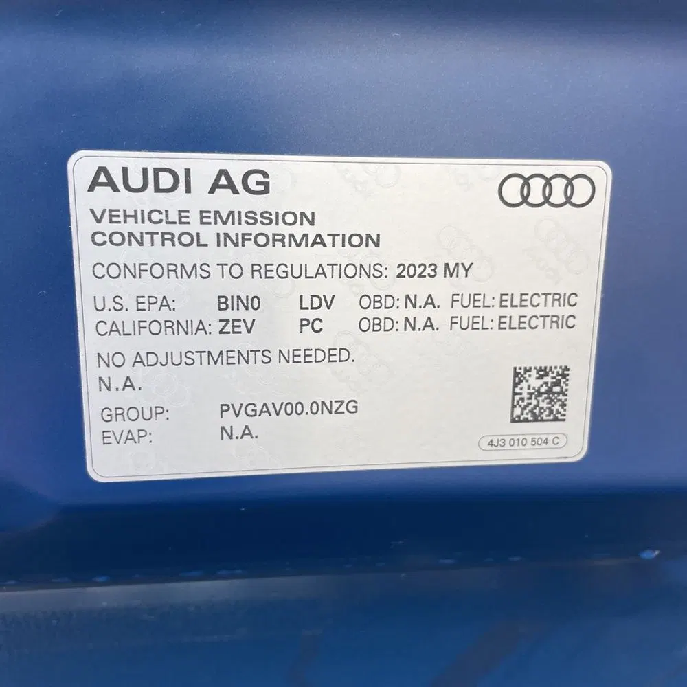 2023 Audi e-tron GT RS