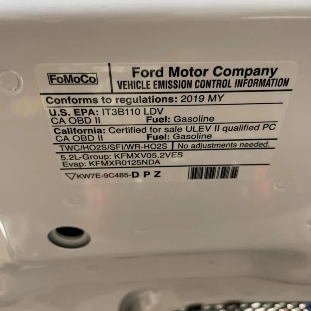 2019 Ford Mustang Shelby GT350