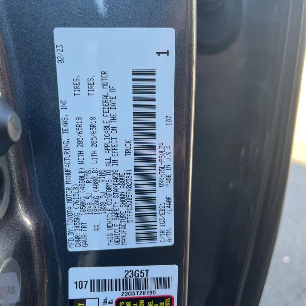 2023 Toyota Tundra TRD Pro HV