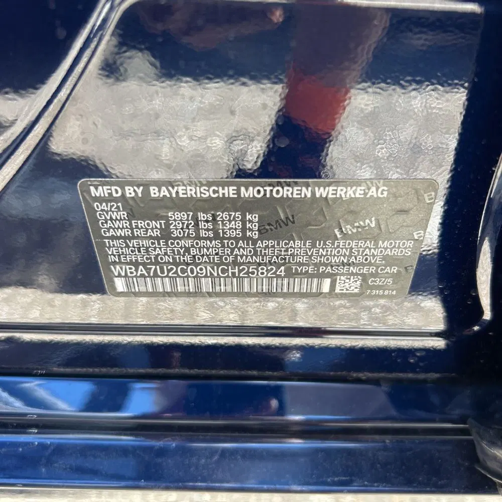 2022 BMW 7-Series 750xi