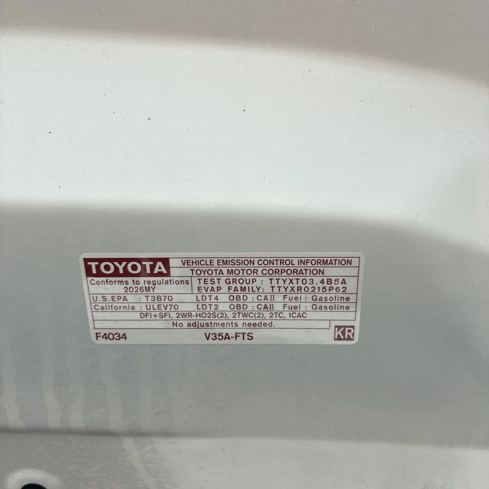 2026 Toyota Tundra SR5