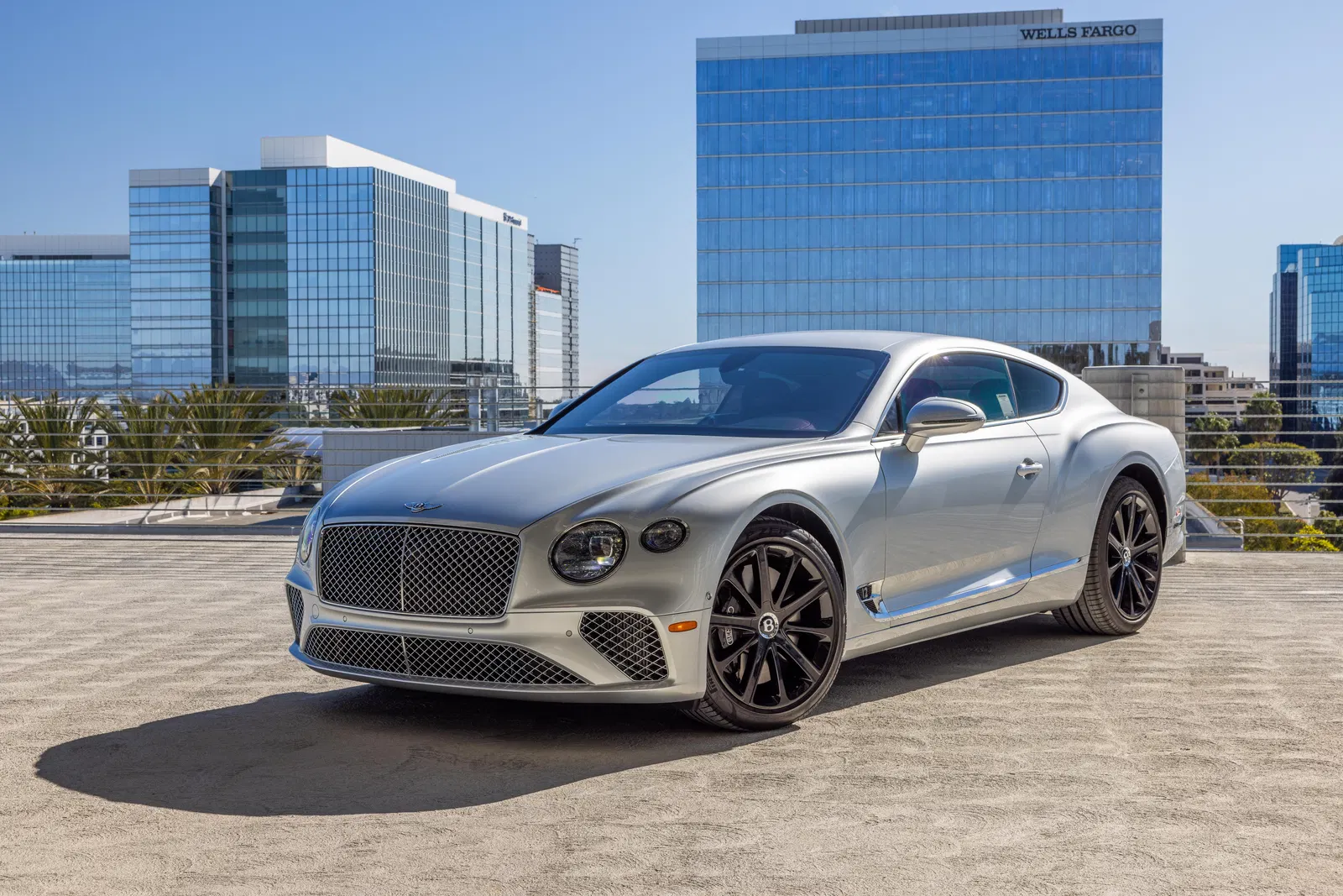 2021 Bentley Continental GT W12 - ~3,200 Miles, 626-hp Twin-Turbo W12, Moonbeam Silver Metallic