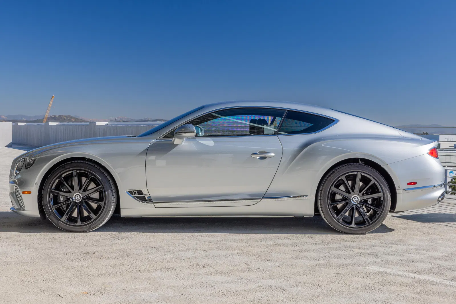 2021 Bentley Continental GT W12 - ~3,200 Miles, 626-hp Twin-Turbo W12, Moonbeam Silver Metallic