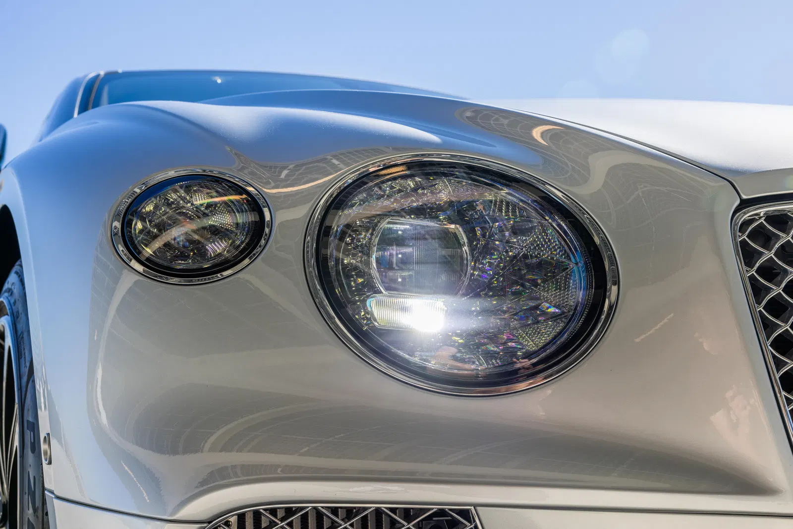 2021 Bentley Continental GT W12 - ~3,200 Miles, 626-hp Twin-Turbo W12, Moonbeam Silver Metallic