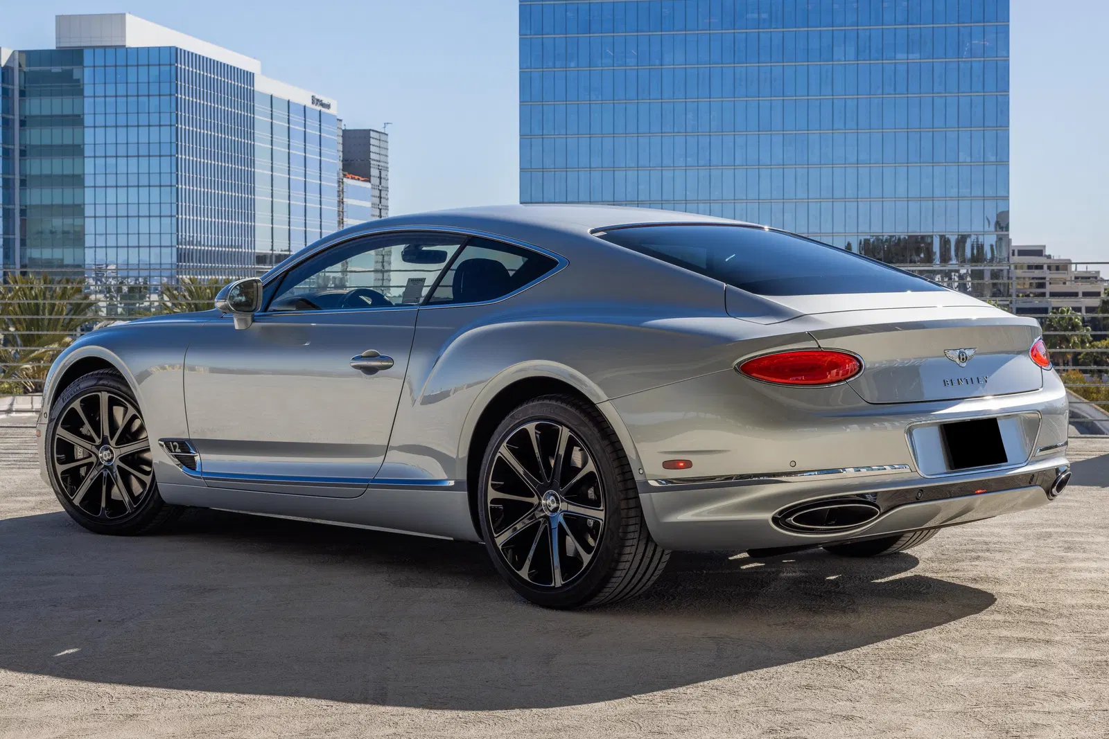 2021 Bentley Continental GT W12 - ~3,200 Miles, 626-hp Twin-Turbo W12, Moonbeam Silver Metallic