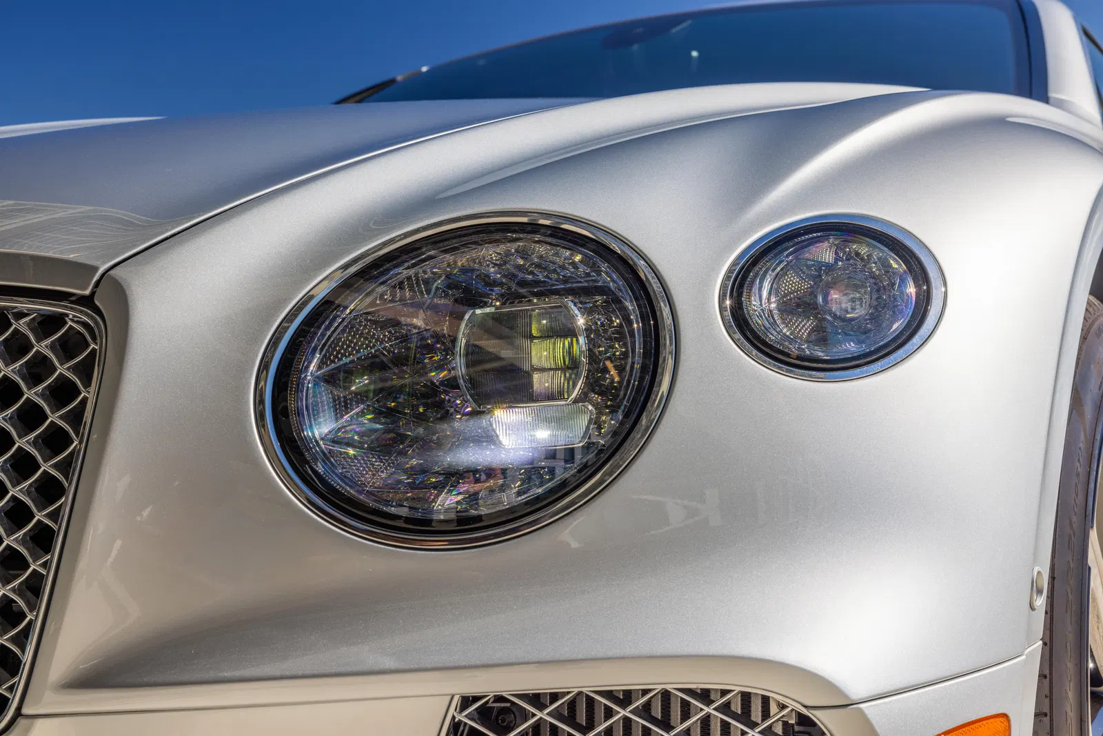2021 Bentley Continental GT W12 - ~3,200 Miles, 626-hp Twin-Turbo W12, Moonbeam Silver Metallic