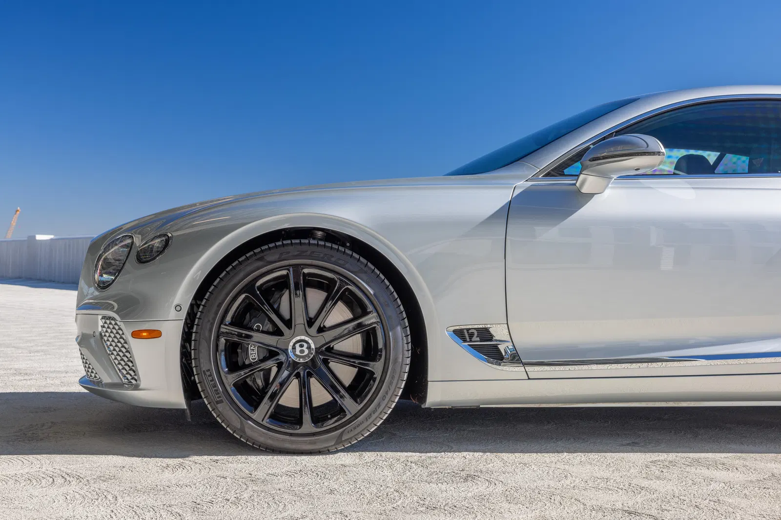 2021 Bentley Continental GT W12 - ~3,200 Miles, 626-hp Twin-Turbo W12, Moonbeam Silver Metallic
