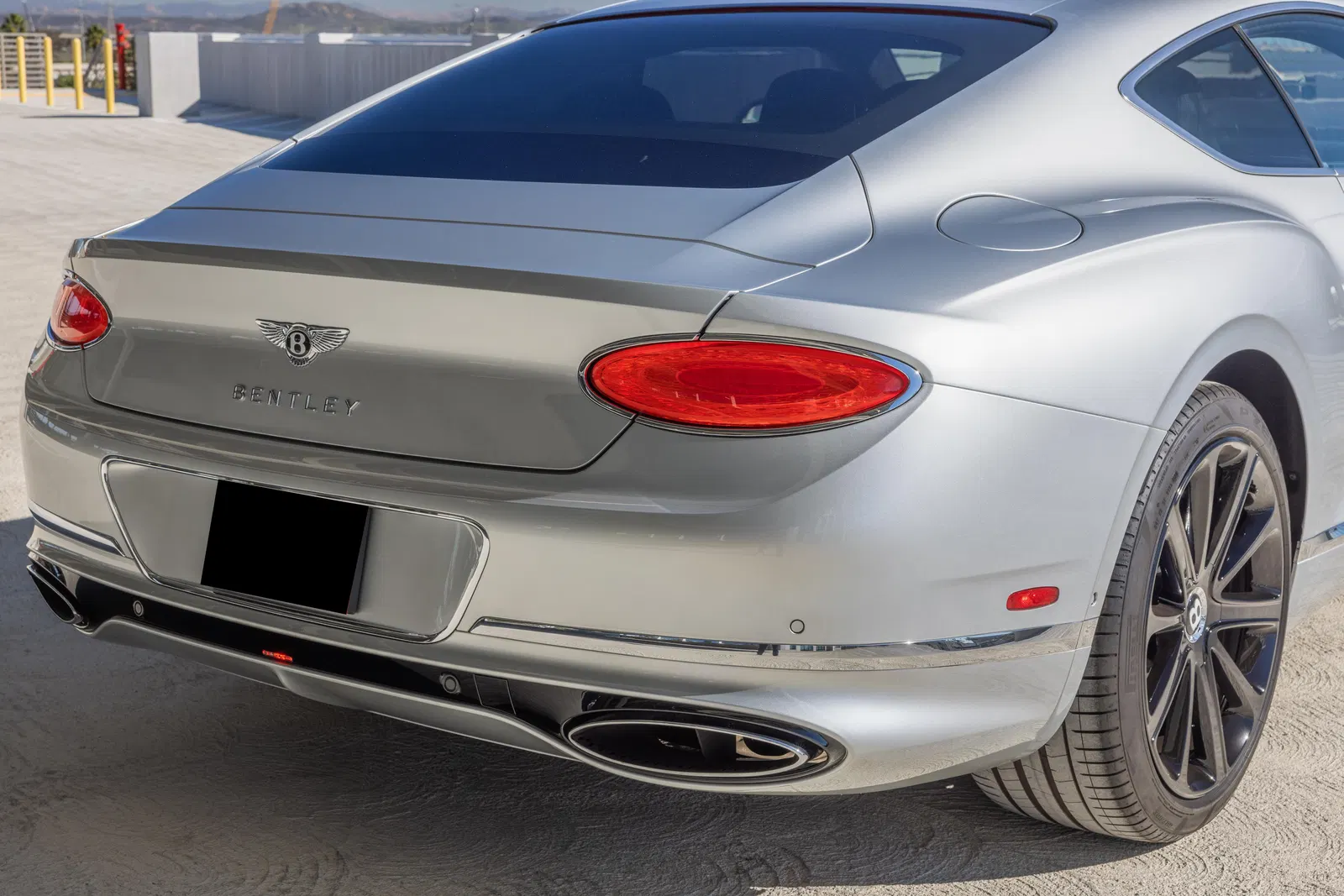2021 Bentley Continental GT W12 - ~3,200 Miles, 626-hp Twin-Turbo W12, Moonbeam Silver Metallic
