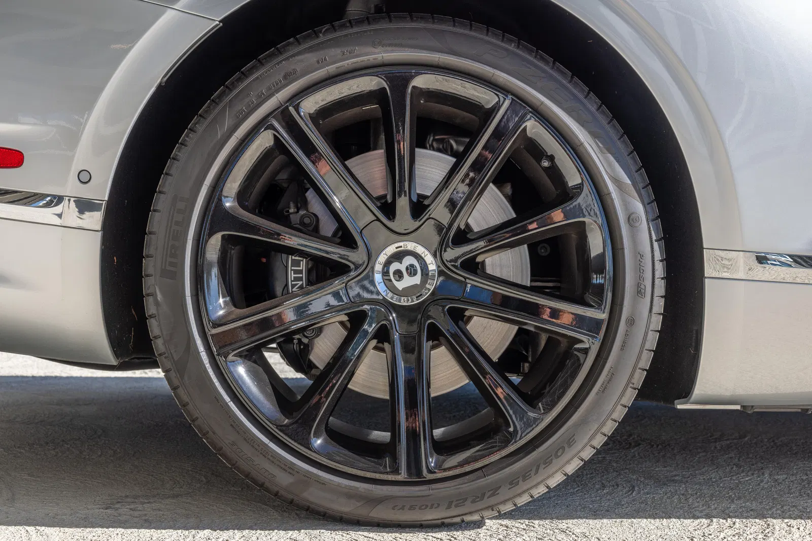 2021 Bentley Continental GT W12 - ~3,200 Miles, 626-hp Twin-Turbo W12, Moonbeam Silver Metallic