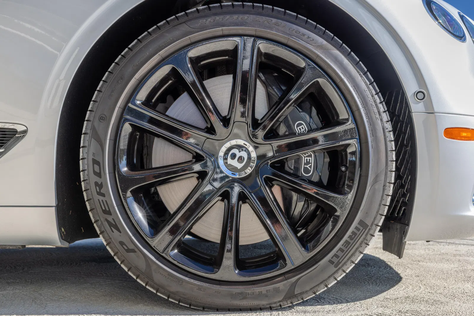 2021 Bentley Continental GT W12 - ~3,200 Miles, 626-hp Twin-Turbo W12, Moonbeam Silver Metallic