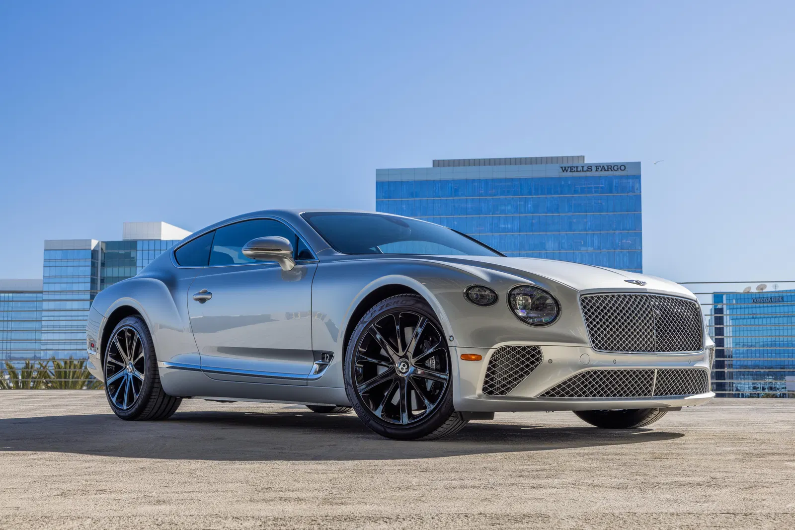 2021 Bentley Continental GT W12 - ~3,200 Miles, 626-hp Twin-Turbo W12, Moonbeam Silver Metallic
