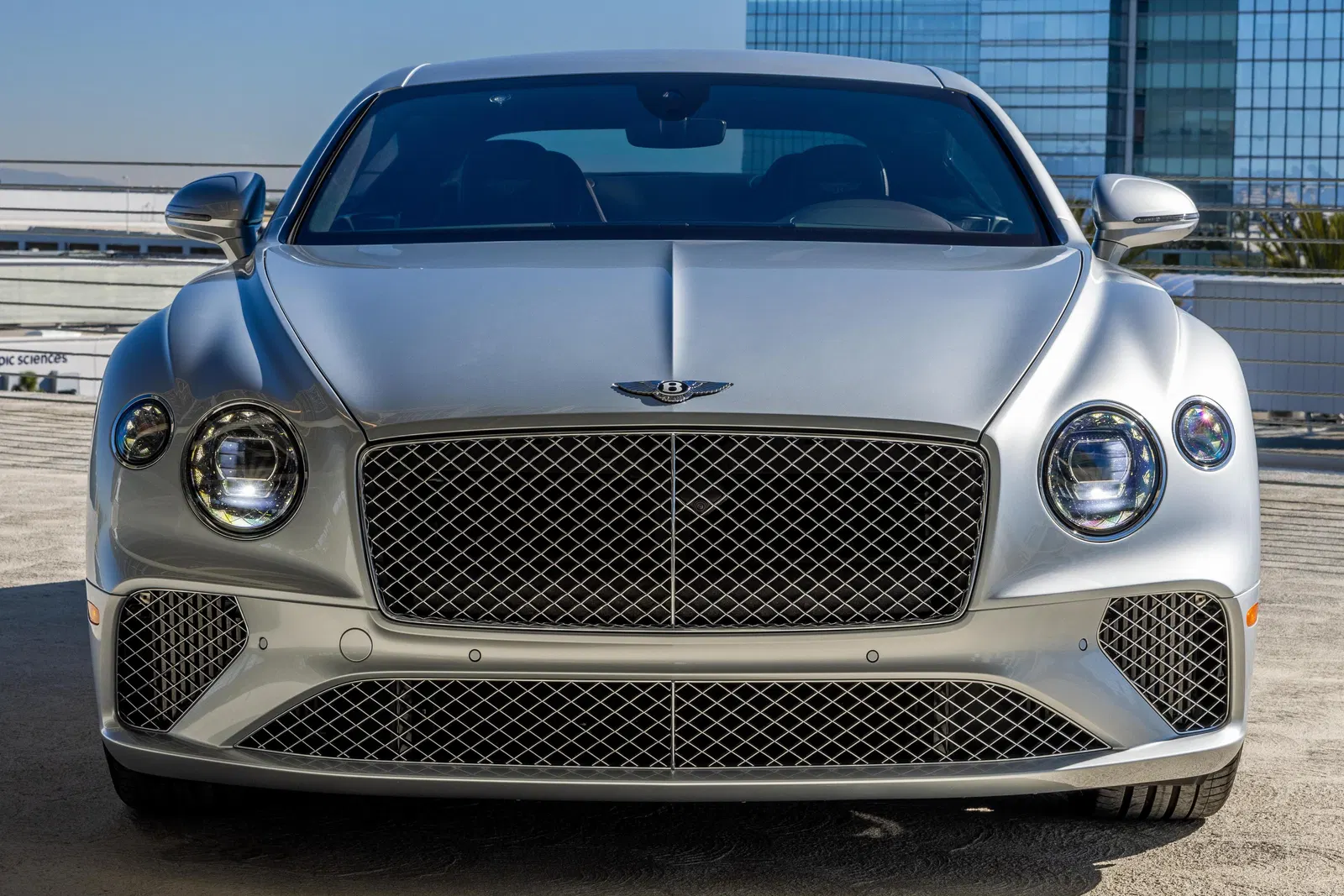 2021 Bentley Continental GT W12 - ~3,200 Miles, 626-hp Twin-Turbo W12, Moonbeam Silver Metallic
