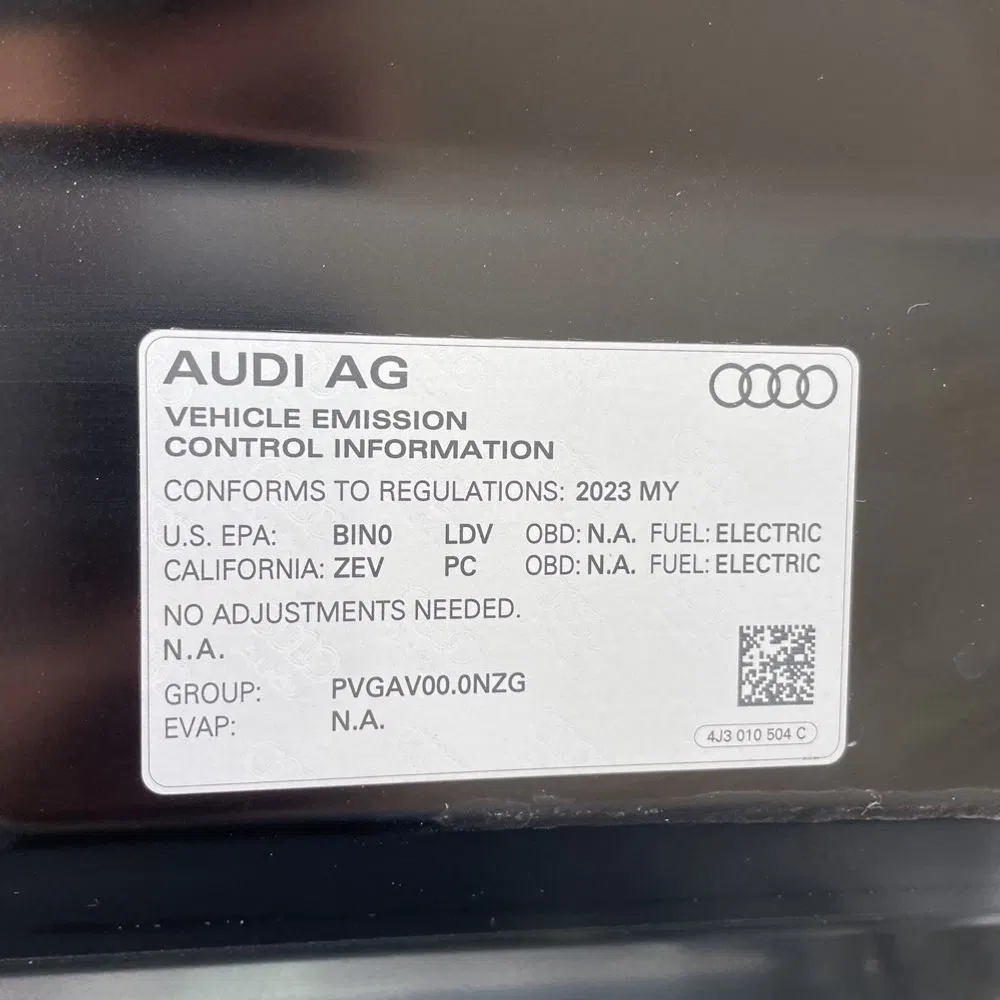 2023 Audi e-tron GT Prestige