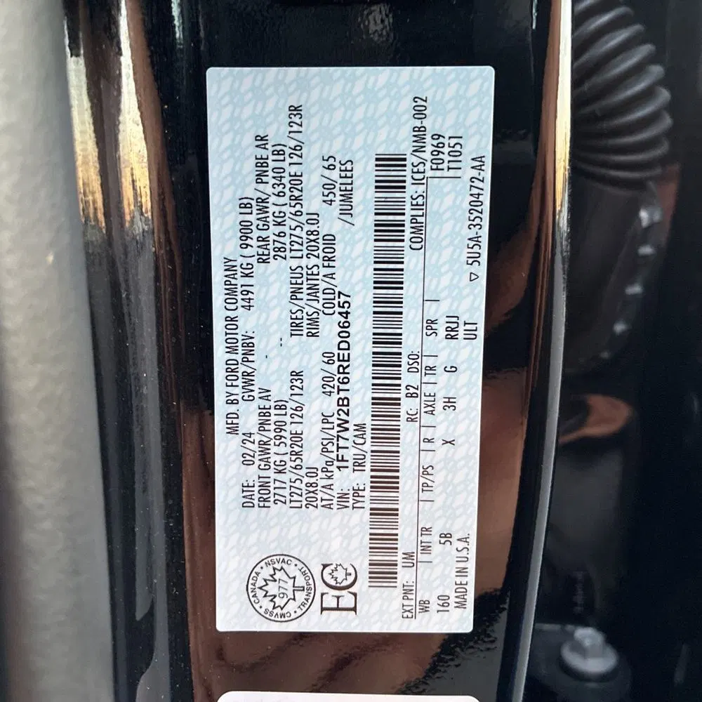 2024 Ford F250 S/D Lariat