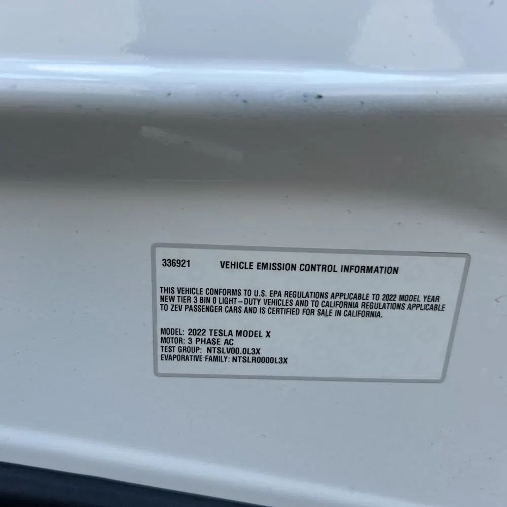 2022 Tesla Model X Plaid 4D SUV AWD