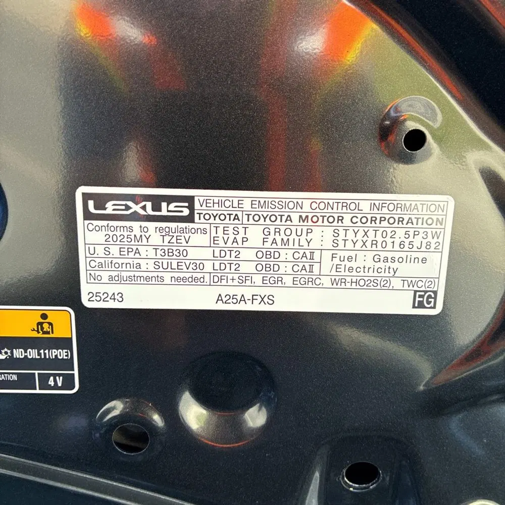 2025 Lexus NX 450h+ Base