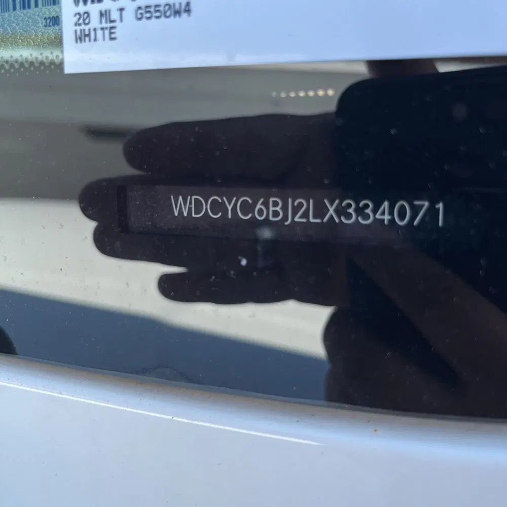2020 Mercedes-Benz G-Class G550