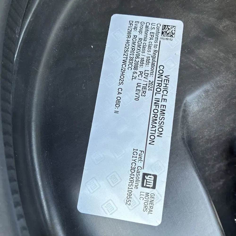 2024 Chevrolet Corvette Stingray 3LT