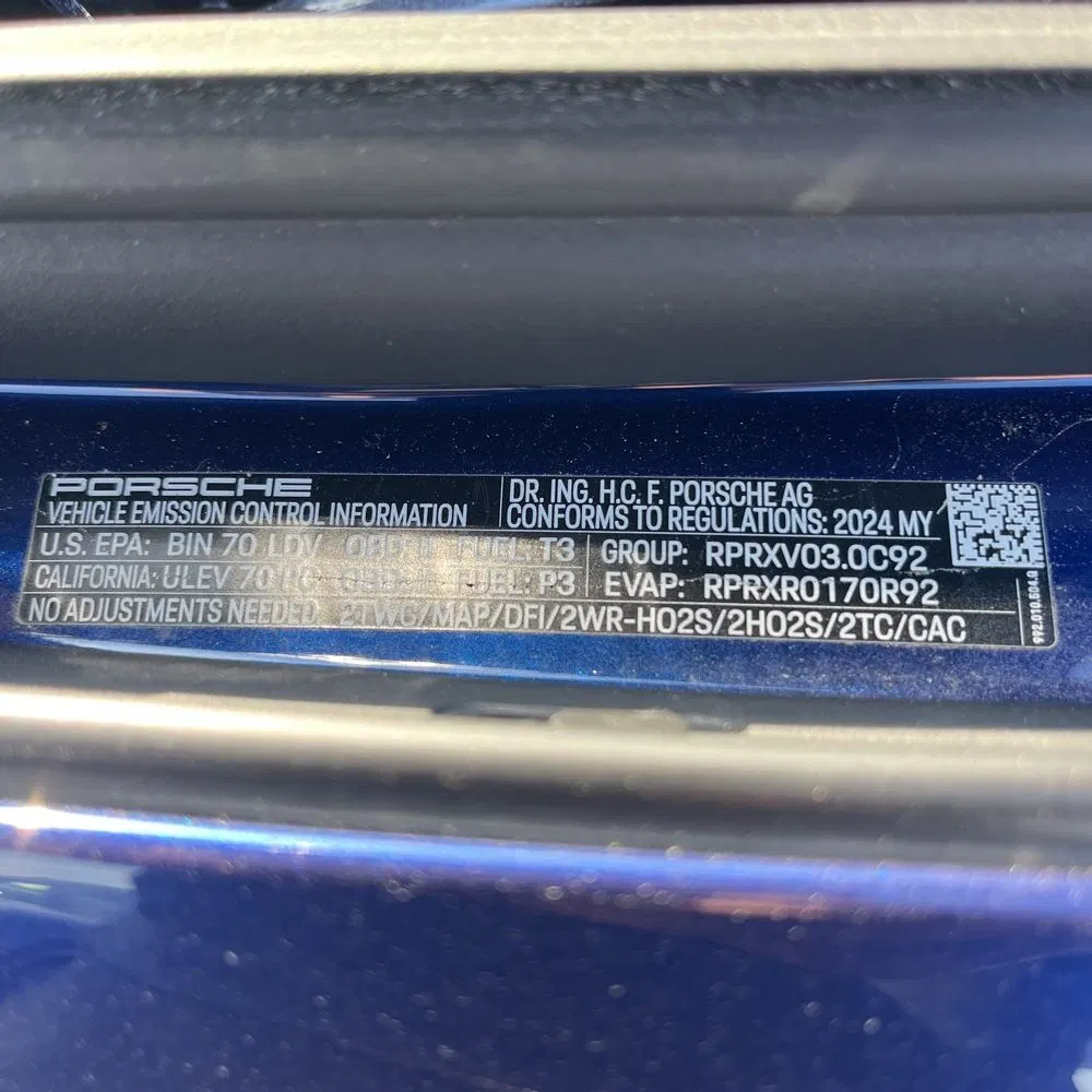 2024 Porsche 911 Carrera