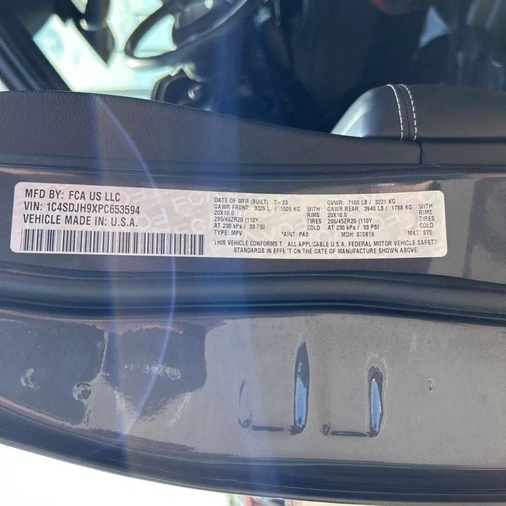2023 Dodge Durango SRT Hellcat Premium