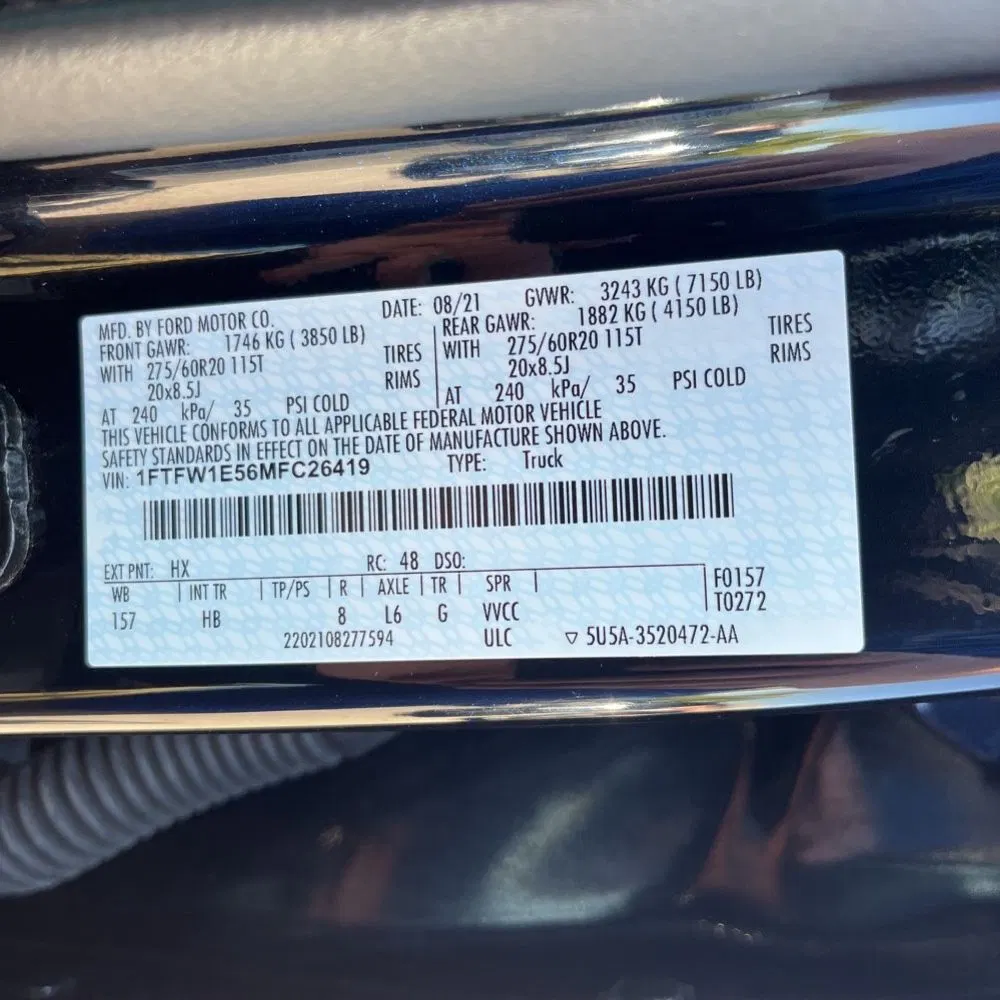 2021 Ford F-150 Lariat