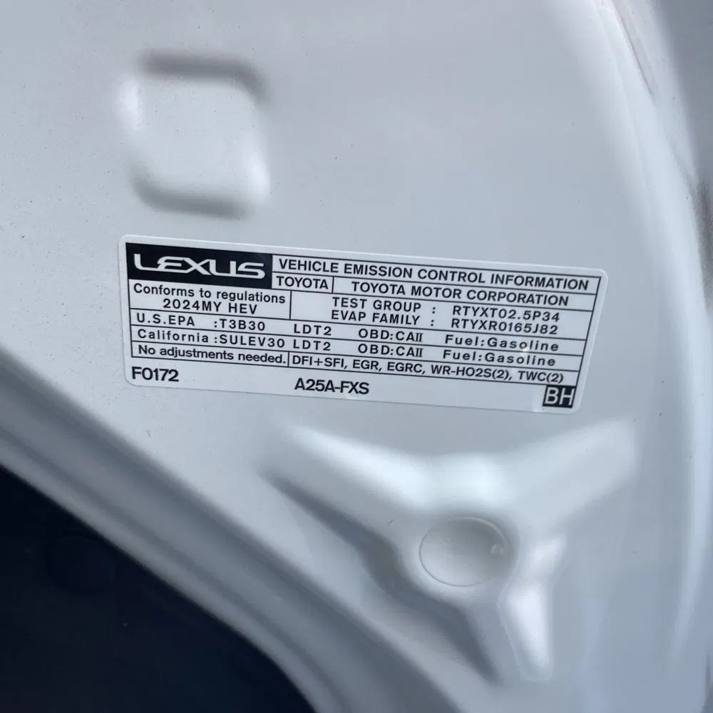 2024 Lexus RX 350h Luxury