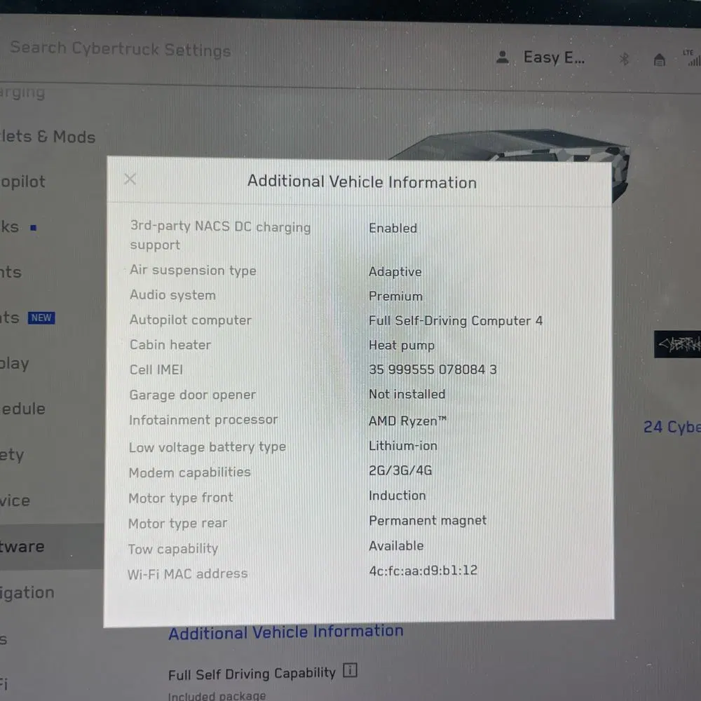 2024 Tesla Cybertruck Base