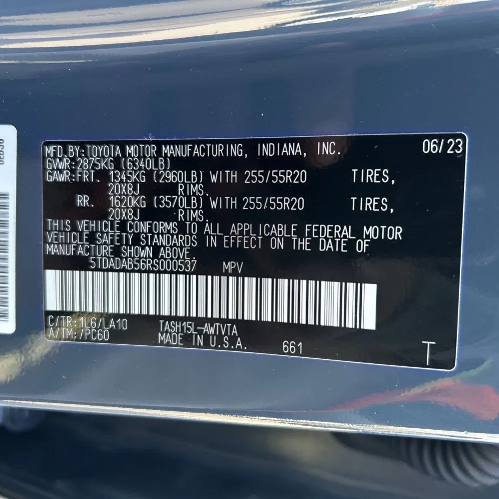 2024 Toyota Grand Highlander Hybrid MAX Limited