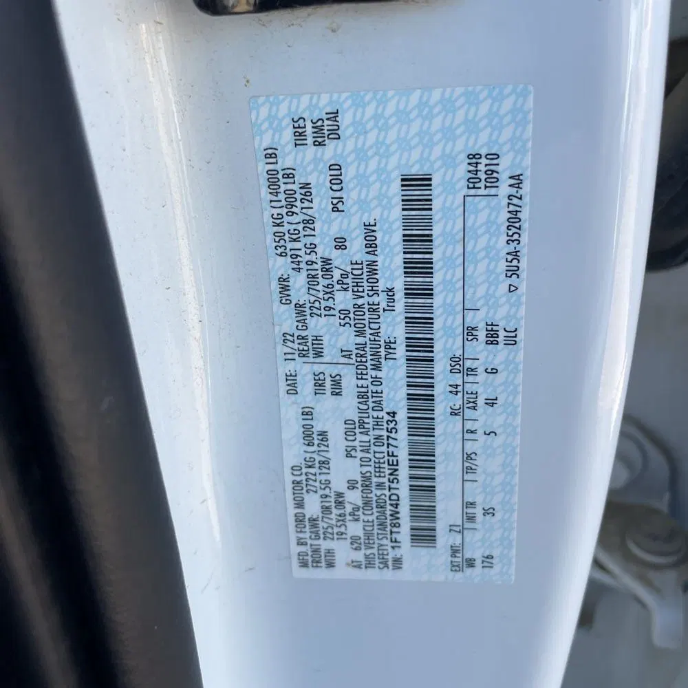 2022 Ford F-450 Super Duty XLT