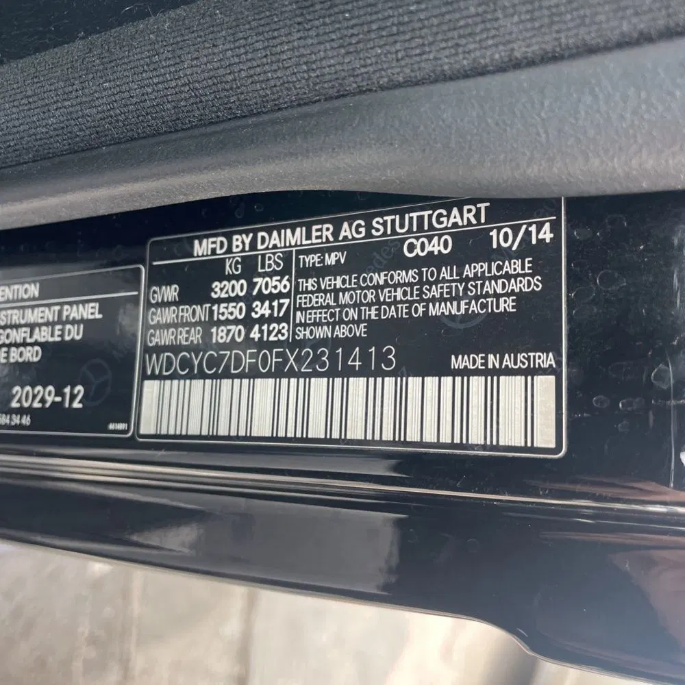 2015 Mercedes-Benz G-Class G 63 AMG