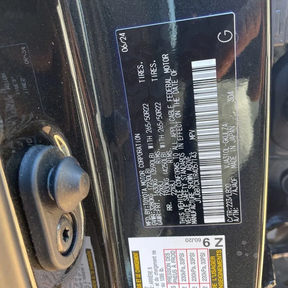 2024 Lexus LX 600 Luxury