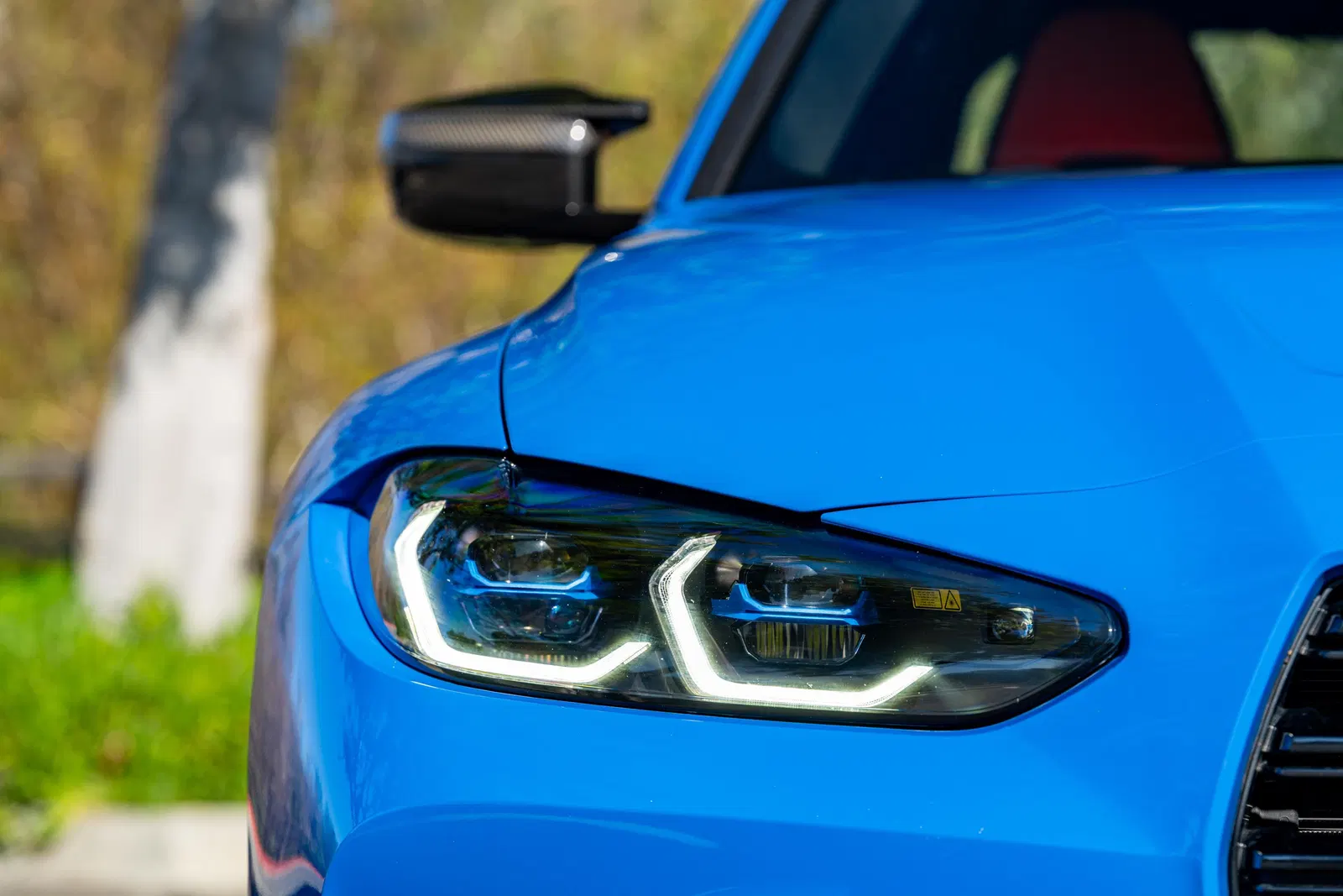 2024 BMW M3 Competition xDrive - Turbo 6-Cylinder, AWD, Santorini Blue, Carbon Ceramic Brakes, Unmodified