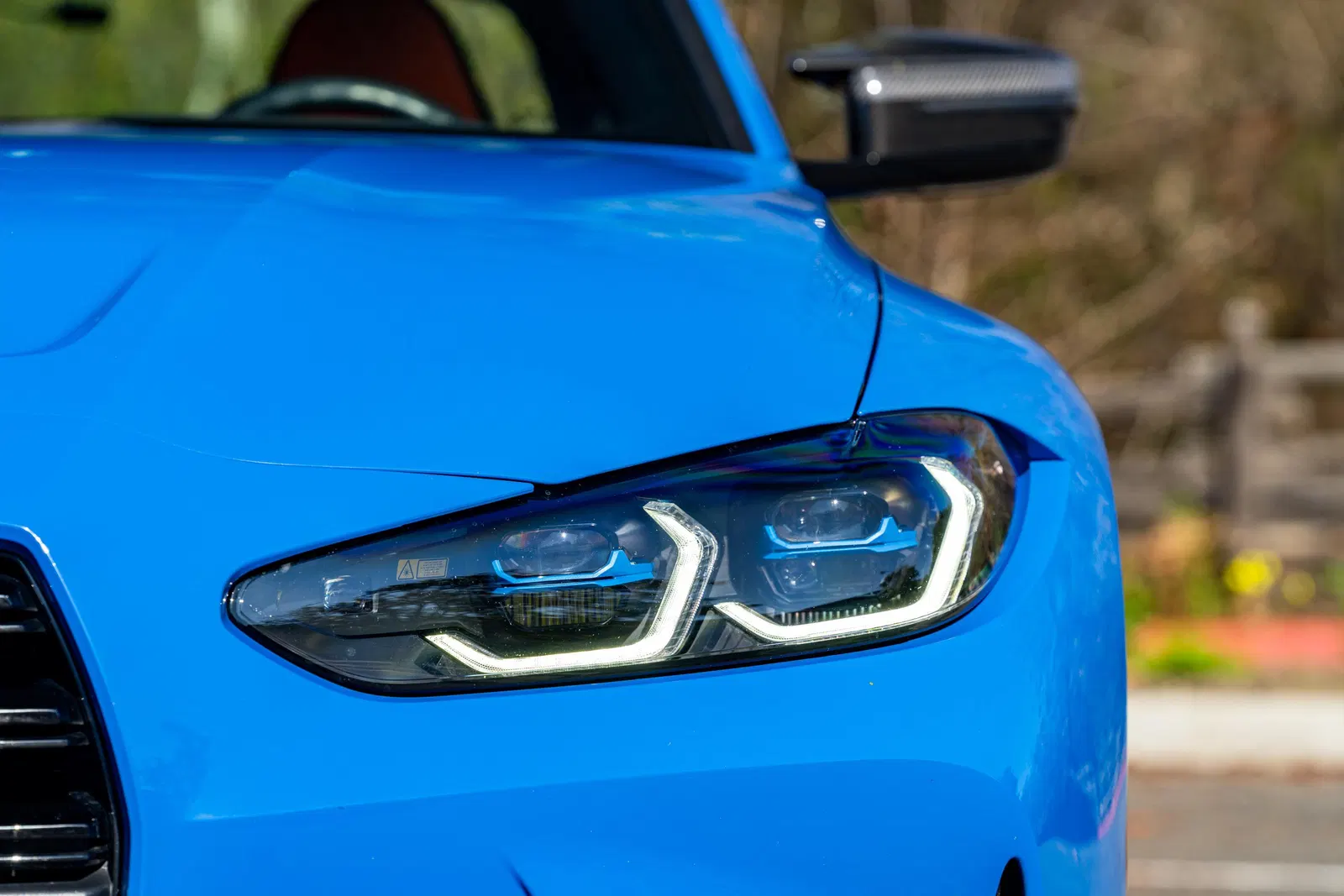 2024 BMW M3 Competition xDrive - Turbo 6-Cylinder, AWD, Santorini Blue, Carbon Ceramic Brakes, Unmodified