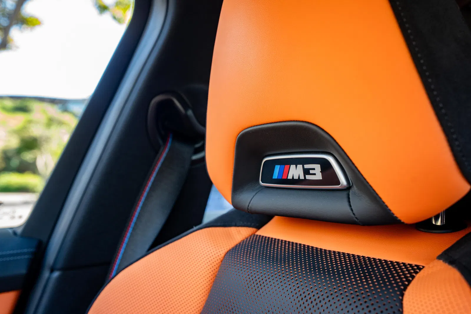 2024 BMW M3 Competition xDrive - Turbo 6-Cylinder, AWD, Santorini Blue, Carbon Ceramic Brakes, Unmodified