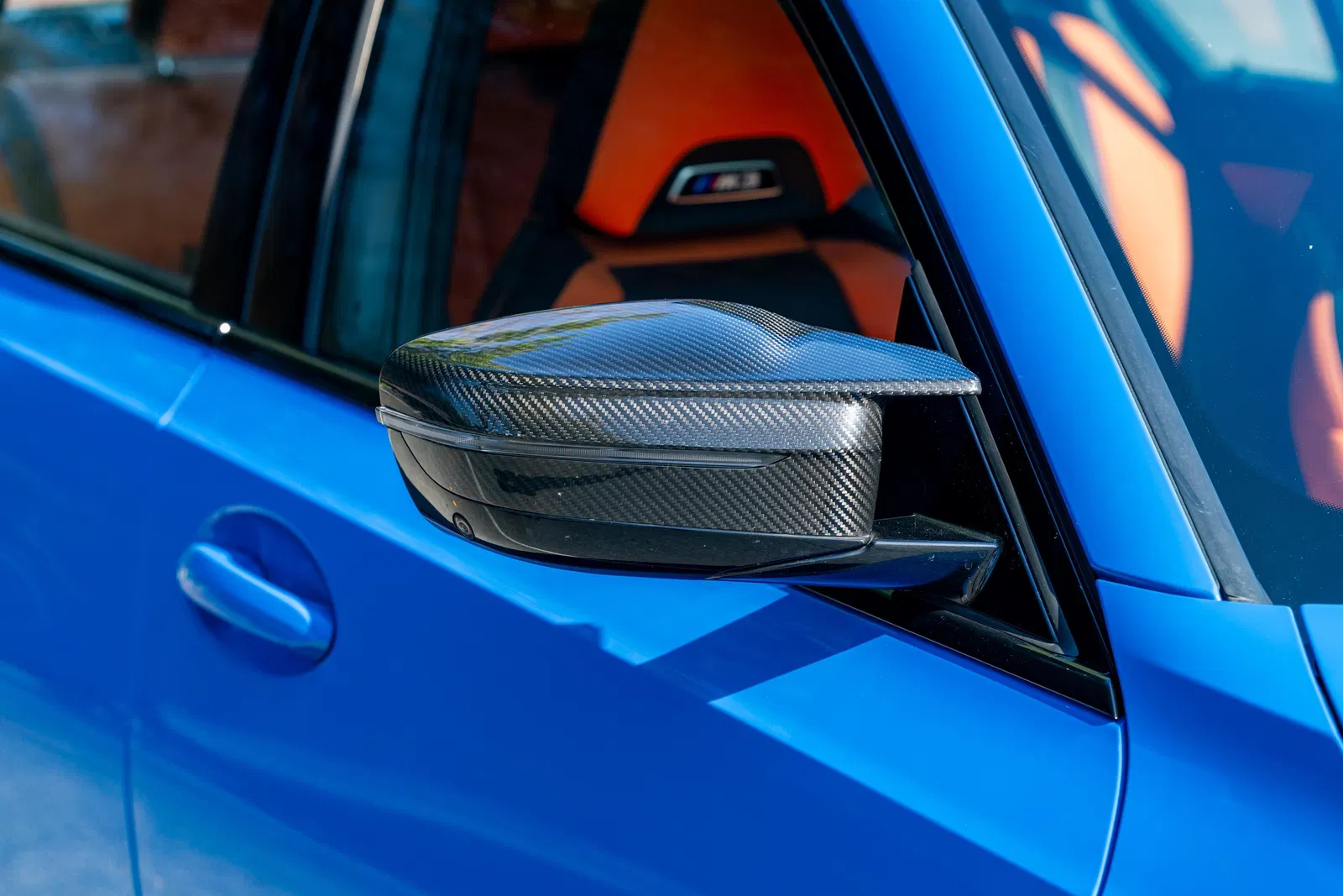2024 BMW M3 Competition xDrive - Turbo 6-Cylinder, AWD, Santorini Blue, Carbon Ceramic Brakes, Unmodified